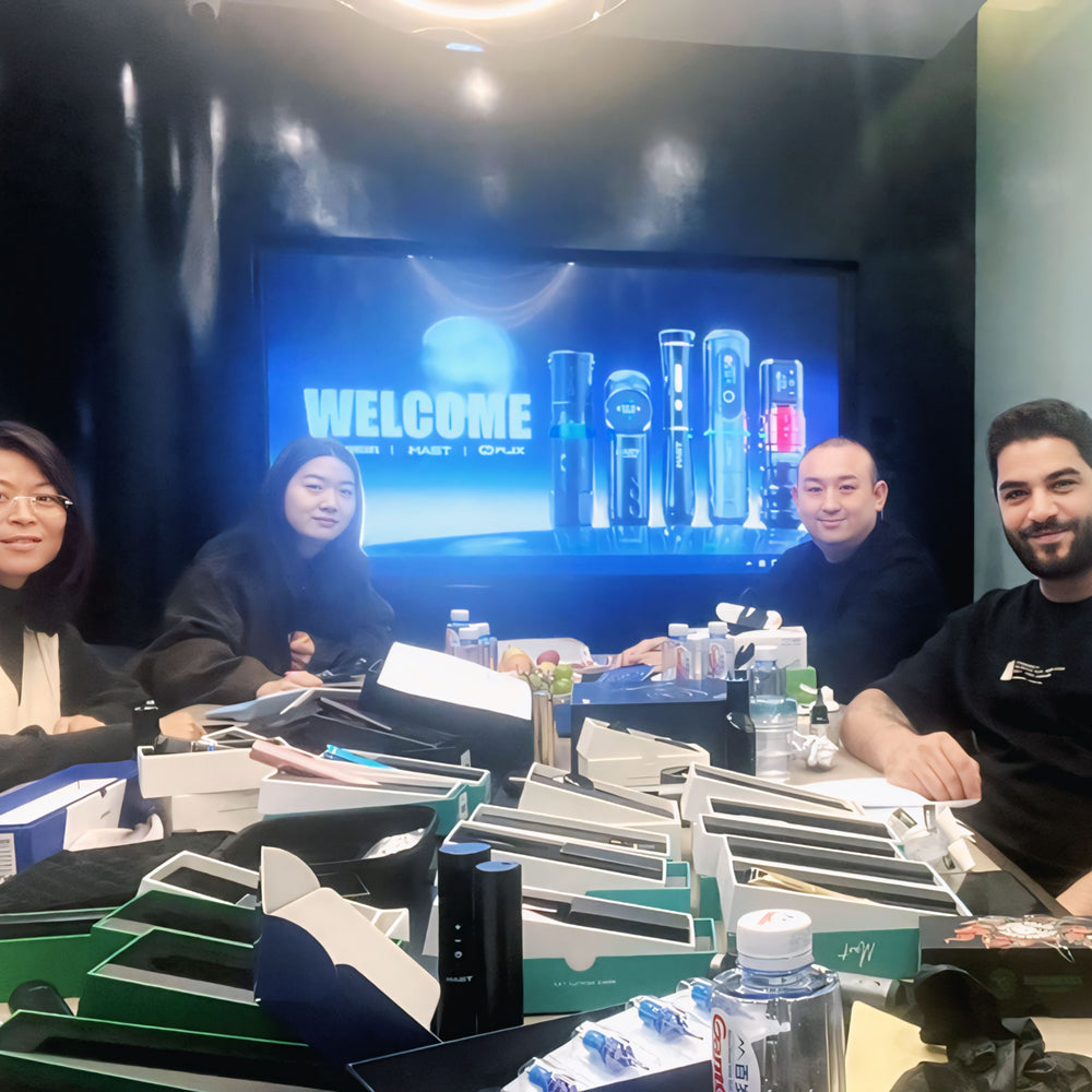 Exclusive Partnership with Mast Tattoo and Dragonhawk Tattoo: A Milestone in Lebanon's Tattoo Supply Industry