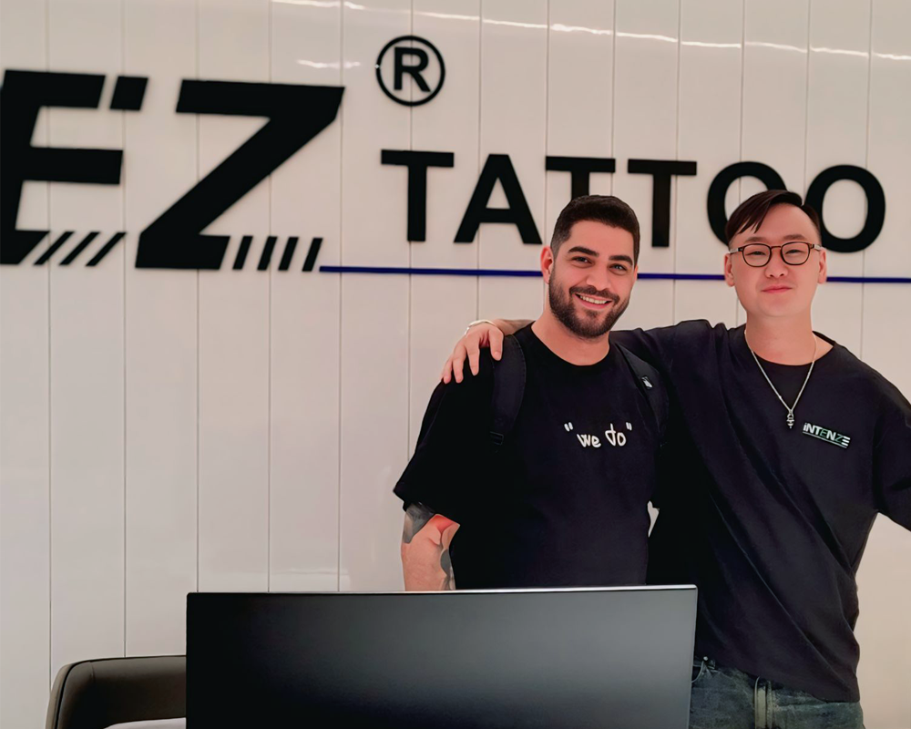 Exclusive Partnership with EZ Tattoo Supply: A Memorable Visit and Unmatched Supplies for Our Market