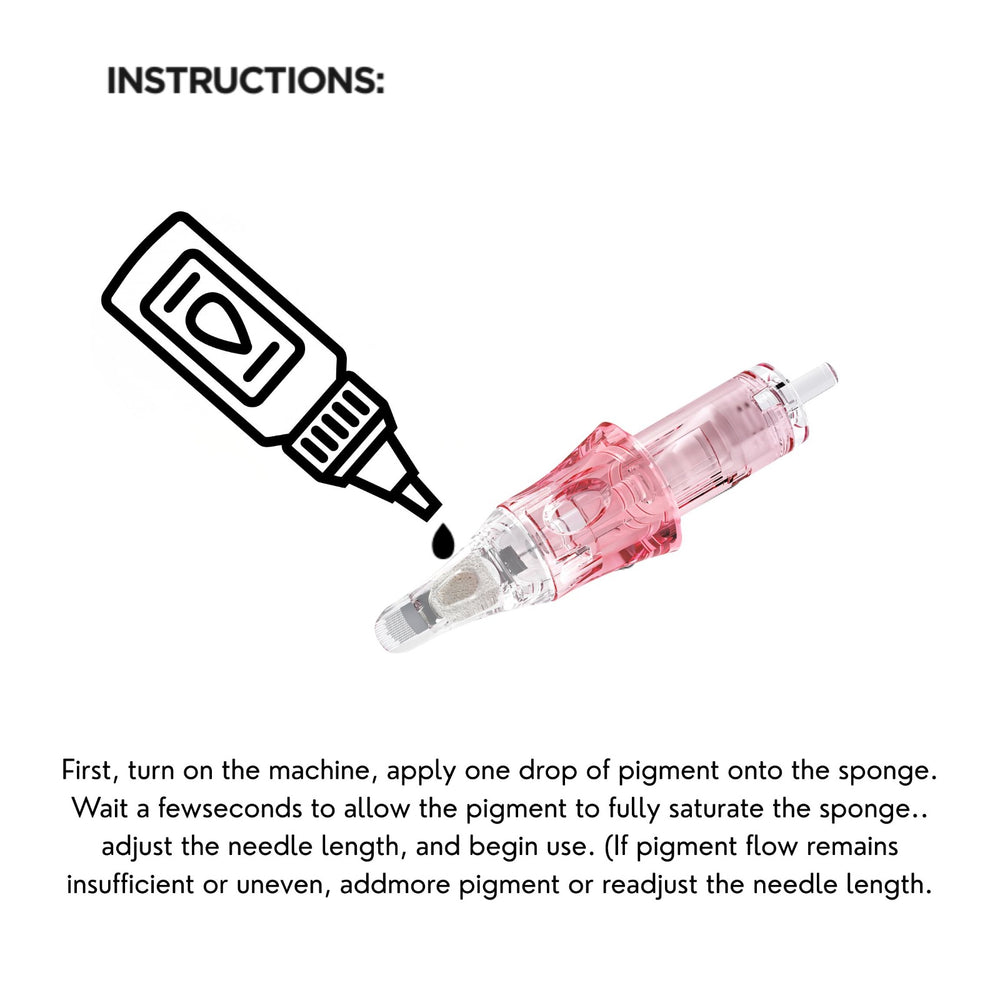 blush Ink-Lock Sponge Core Cartridges – Lebanon Tattoo Supply